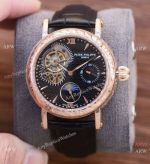Faux Patek Philippe Complications Rose Gold with Tattoo 42mm Watches